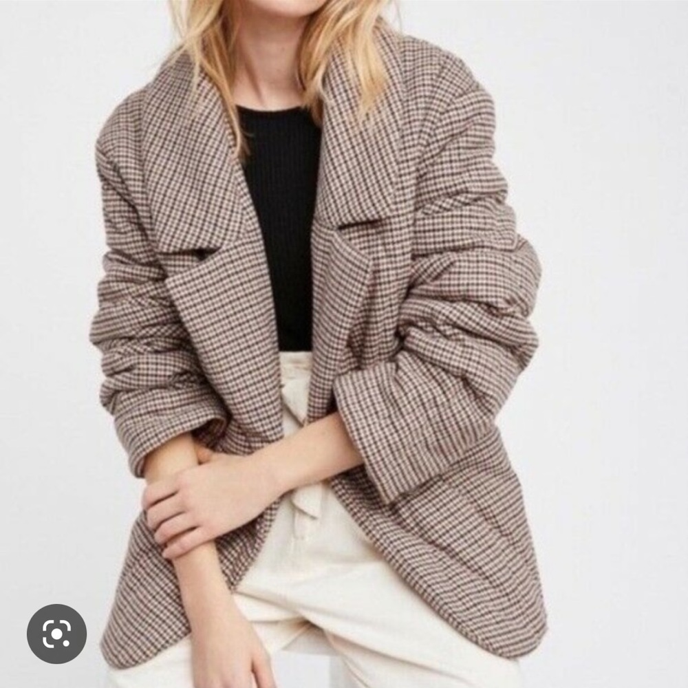 Quilted Blazer Free People